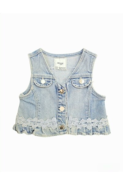 MAYORAL Kız Bebek Denim Yelek