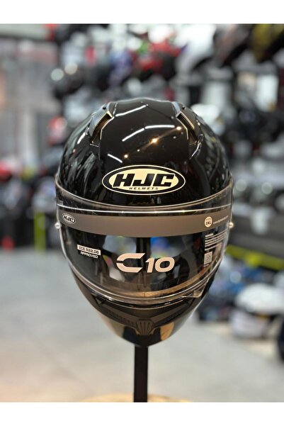 HJC C10 KASK PARLAK SİYAH
