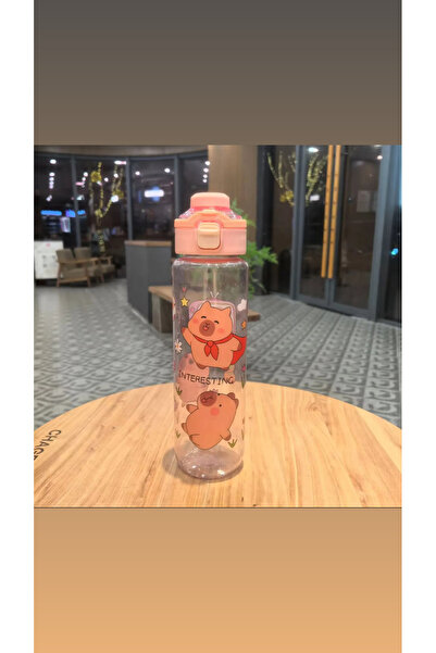 synshop Capybara water bottle - unisex school water bottle 800 ml
