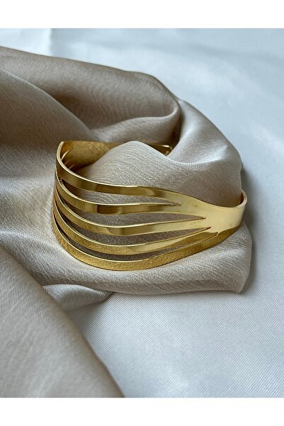 GİS JEWELRY سوار من الفولاذ على شكل قيود