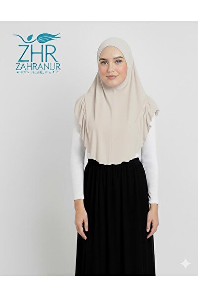 ZAHRANUR HİJAB Şal practic plisat cu benzi - Eşarfă - Hijab - Hijab pentru ru...