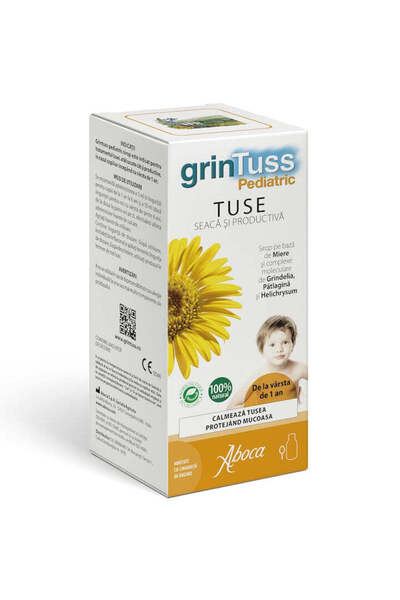 ABOCA Σιρόπι Grintuss για παιδιά, 180 γρ.