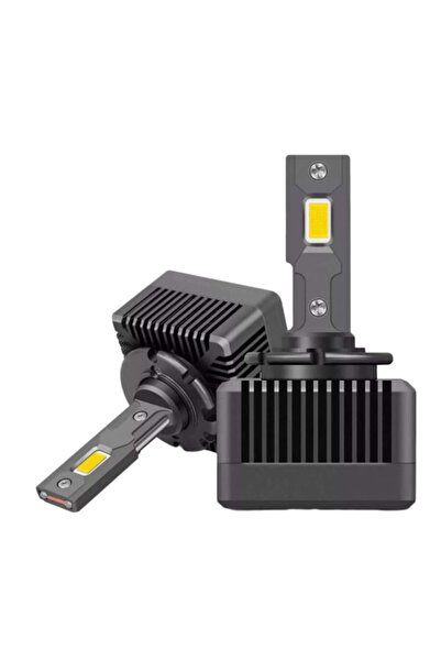 BZRSH Set de 2 becuri LED Xenon D1S cu conversie, Plug and Play, 35W, 10000lm, Canbus,
