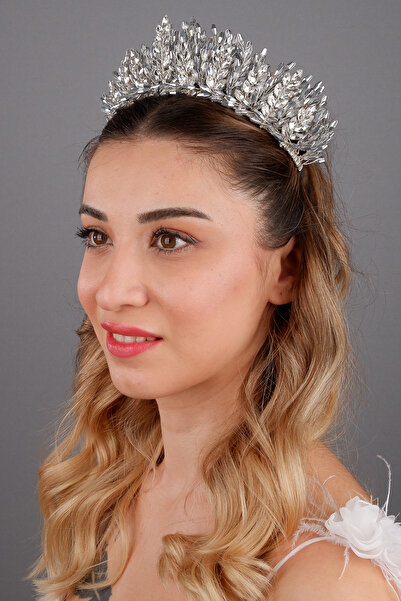 ESPEREST Lara Princess Design Tiara de mireasă Kına și accesoriu pentru păr p...