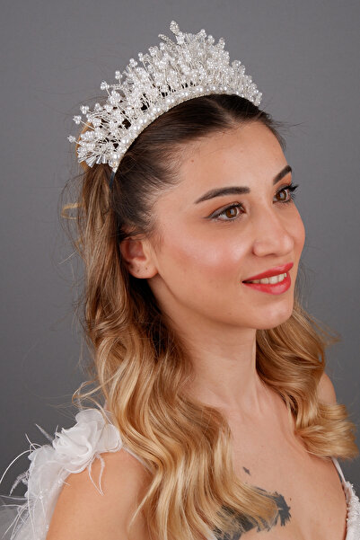 ESPEREST Coroana de mireasă cu design special Aria Romantic, accesoriu pentru...