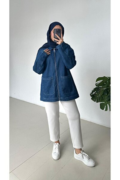 VARELA FERMUARLI KADIN OVERSIZE CEKET