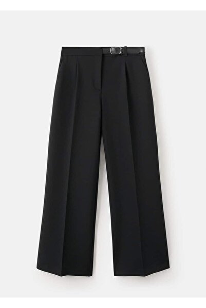 MANGO Woman Kemerli pantolon