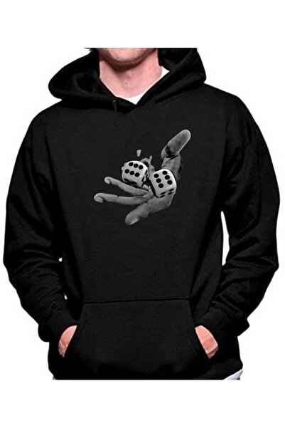 tkn your style Φούτερ με κουκούλα Unisex Trend Oversize με γραφικό σχέδιο εκτ...