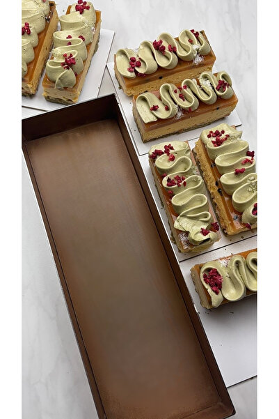 YYK YIKANABİLİR YAĞLI KAĞIT HEP PİŞİR DİKDÖRTGEN CHEESECAKE KALIBI 28X10 CM