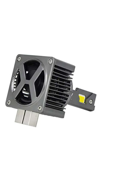 BZRSH Set de 2 becuri Xenon HID-LED, D3S, 180W, 23.000 lm, Canbus, Miez de cupru, Radius din aluminiu