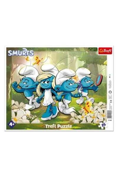 Trefl Puzzle with The Smurfs and Smurfette in the Forest (25 pieces) -