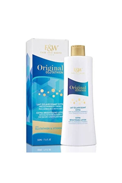 Fair & White فير اند وايت لوشن جسم 350 مل اوريجينال جلوتاثيون بفيتامين سي