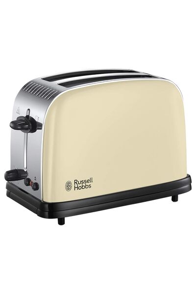 RUSSELL HOBBS 23334-56/Rh Color Plus 2 Slice Toaster - Cream