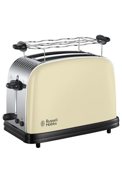 RUSSELL HOBBS 23334-56/Rh Color Plus 2 Slice Toaster - Cream