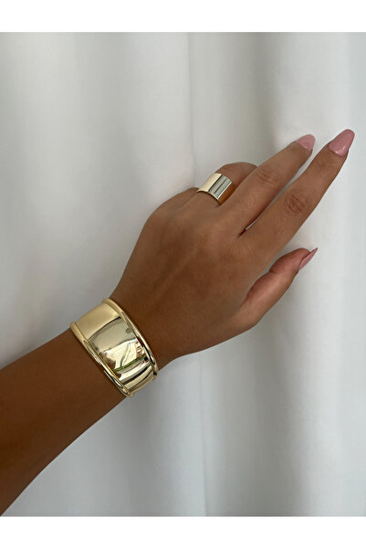 GİS JEWELRY سوار من الفولاذ على شكل قيد