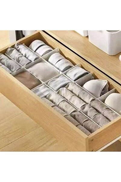 KESNUP Set de 4 separatoare pentru sertare, alb