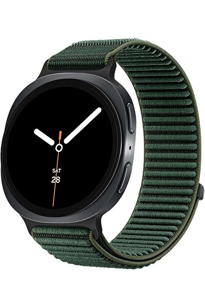 Deppo Trend Samsung Galaxy Watch 8 40Mm/44Mm/Classic 46mm Compatible Sport Fabric Adjustable Velcro Strap