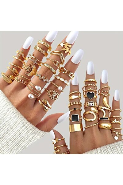 Perry Accesories 48 adet çoklu kombin zirkon kalp kelebek desenli mineli ekle...