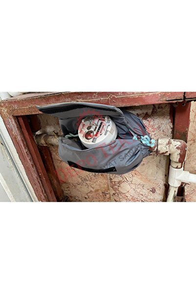 KL HOME 3'lü Set- Ev Su Saati ve Kartlı - Normal Su Sayac Kış Kar(DONA) Karşı Korur (KAUÇUK BORU +PVC BANT)