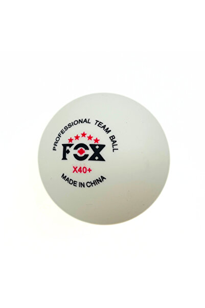 Generic FOX Professional Table Tennis Balls, 40+ High Polymer Material, White,5 star Table Tennis Balls