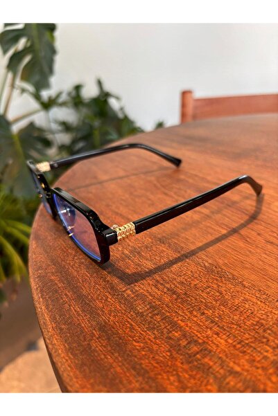 funeyes Miux Mi Square Sunglasses with Metal Accessories Miux Stylish Unisex Model Uv400 Protection