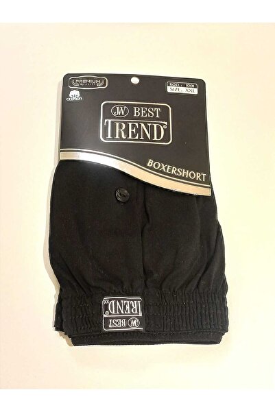 Monalisa Home Elastic Buttoned Black Color XXL Size Boxershort