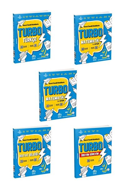 Model Eğitim Yayınları 2.Sınıf Turbo Eğitim Seti (5 Kitap) Maarif Modeline uygunYENİ 2025-2026