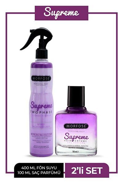 Morfose Süprem fön suyu+ saç parfümü