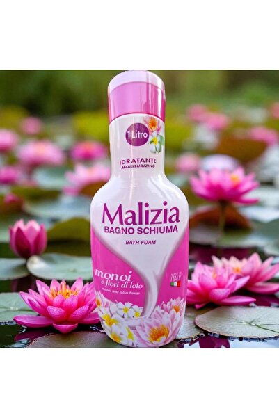 Malizia Monoi and Lotus Flower Bath Foam 1000ml