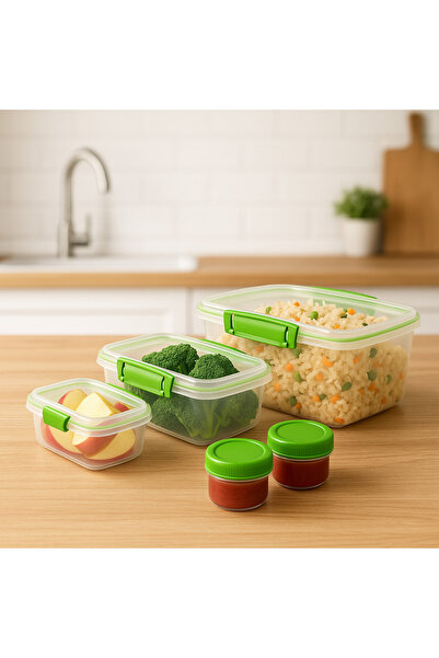 Sistema Storage Container Set – 5 Piece Airtight Storage Box