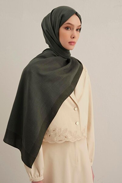 Armine Düz Lyocell Şal - Zümrüt 54