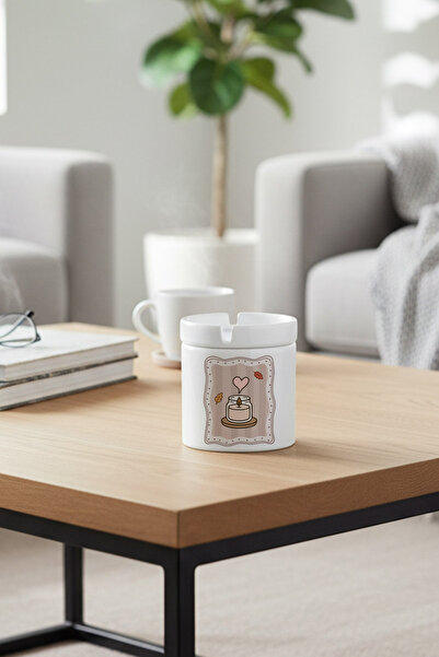 giftkonsept Αναπτήρας τσιγάρων με θέμα το φθινόπωρο με κεραμικό κάλυμμα χωρίς...