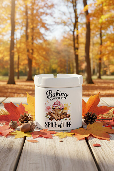 giftkonsept Το ψήσιμο είναι το καρυκεύματο της αγάπης Τασάκι χωρίς άρωμα με ε...