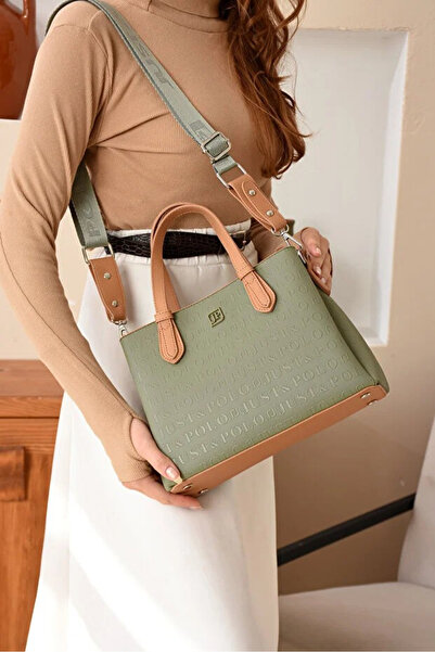 Just Polo Women's Luxury Hand and Shoulder Bag with Adjustable Strap Suitable for Daily Use Shoulder Bag Shopper