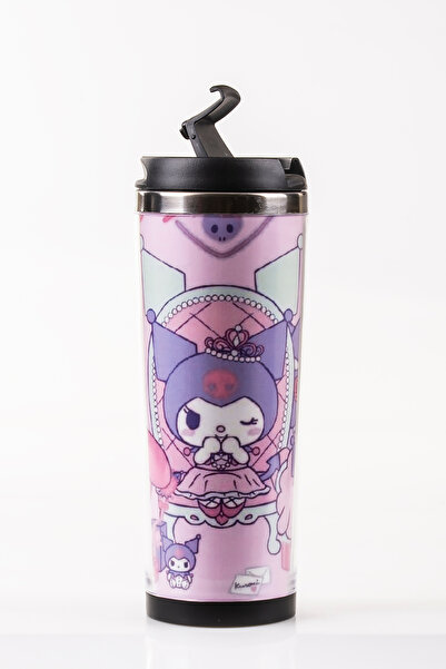 MUKKO HOME ترمس فولاذي مزخرف من كورومي - 360 مل |   غطاء مانع للتسرب، وعاء دا...