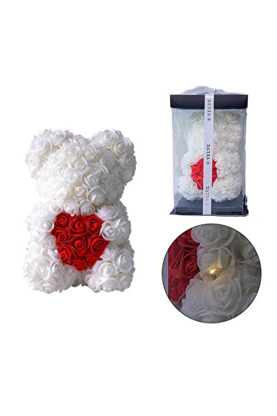OEM Floral Bear 25 cm with LED Lights