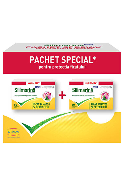 walmark Pachet Silimarina Forte, 60 + 30 Comprimate,