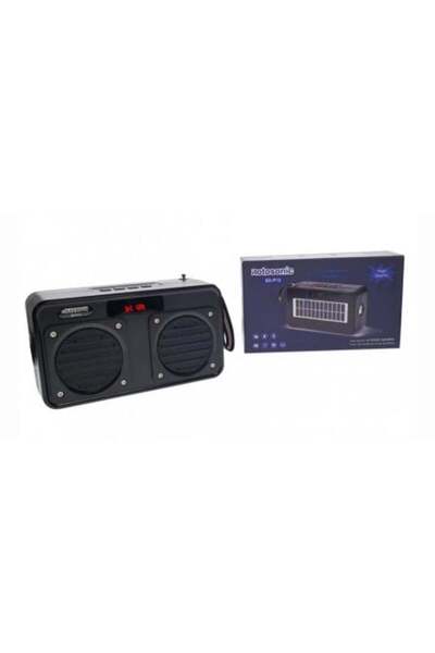 ROTOSONIC Portable Solar Speaker SD P 12 BT, FM, Bluetooth, SD, USB