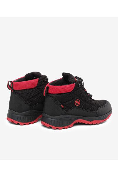 Greyder Erkek Çocuk Siyah Kırmızı Su Geçirmez Outdoor Bot 5K5GB00170