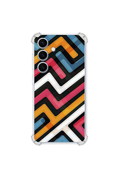 PrintiFy Labyrinth Graffiti Design Anti-Shock Case Compatible with Samsung Ga...