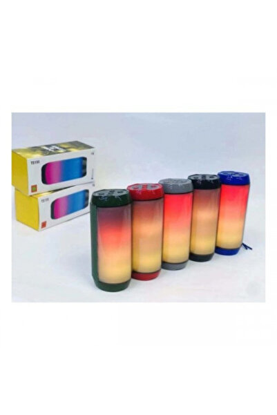 Poro Online Portable Speaker TS 100 Bluetooth FM MicroSD Light Play