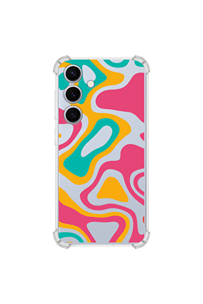 PrintiFy Colorful Pattern 2 Design Anti-Shock Case Compatible with Samsung Ga...