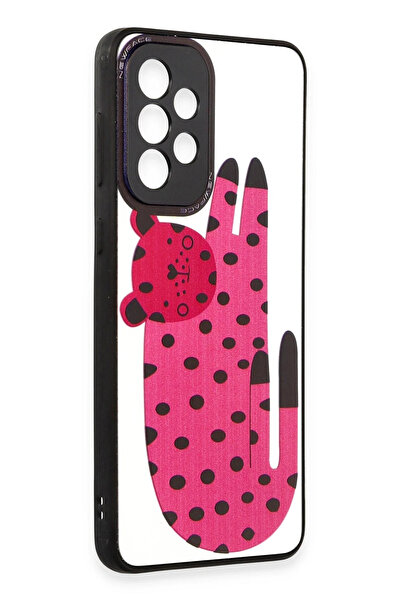 NewFace غطاء حماية لهاتف سامسونج جالاكسي A33 5G من إس بي تي آر إن إس بنمط مرآ...