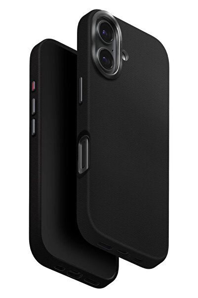 UNIQ Better By Design İphone 17 Kılıf Lyden Vegan Deri Kaplama İnovatif Görünüm Magsafe Premium Kapak