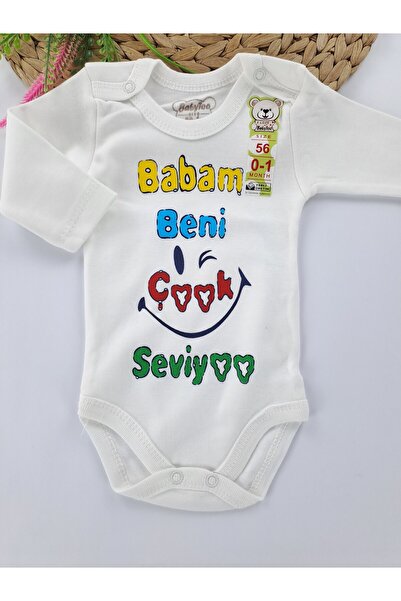 Butik Baby Girl / Boy Printed Bodysuit Mom Dad Auntie Printed Bodysuit 100% C...