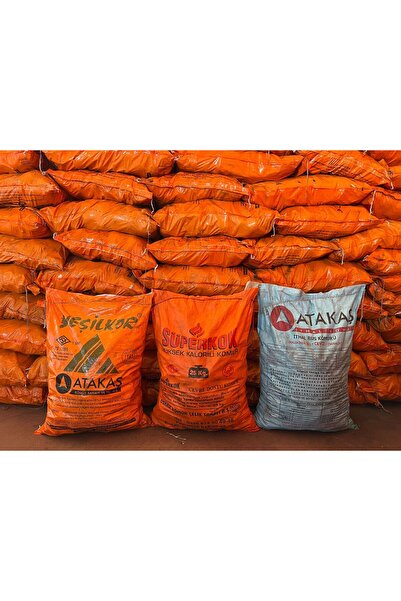 karaoğlan tarım Süperkok Yüksek Kalorili Kömür 25 Kg