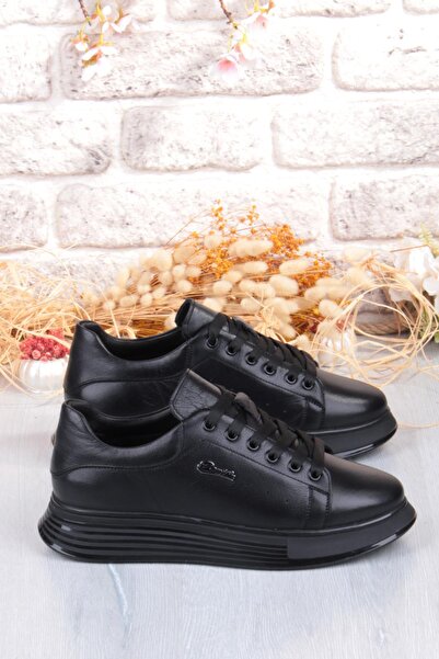 Pepita 6677 Comfortable Thick Air Sole Genuine Leather Men's Shoes