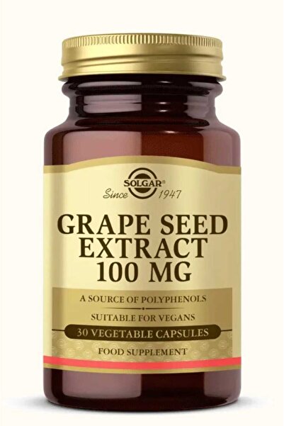 Solgar Grape Seed Extract 100 mg 30 Kapsül