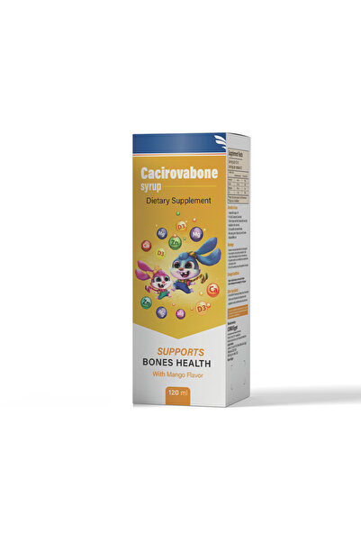 UBM Cacirovabone Syrup- Children & Adults -Calcium, Zinc, Vitamin D3 & Magnesium
