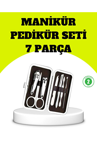 shopwave Stainless Steel Personal Care Set – 7 Pieces